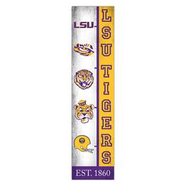 Fan Creations - LSU Tigers 6" x 24" Progression Wood Sign - Multicolor