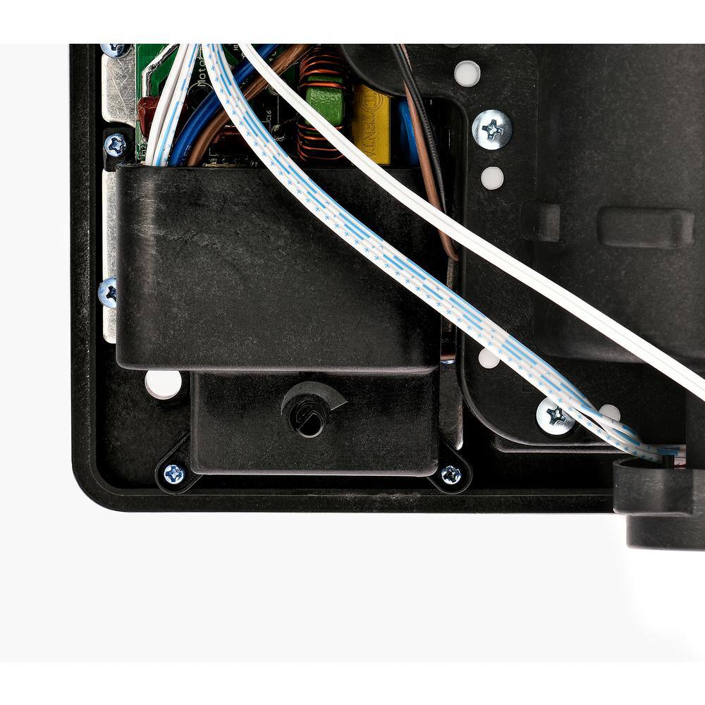 Alt View 3. Alpine Industries - Willow Commercial High Speed Automatic 120V Electric Hand Dryer - Chrome.