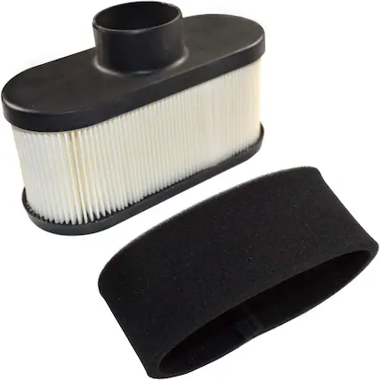 Front. HQRP - Air Filter Cartridge with Pre-Filter for Kawasaki FR FS FX Series Engines.