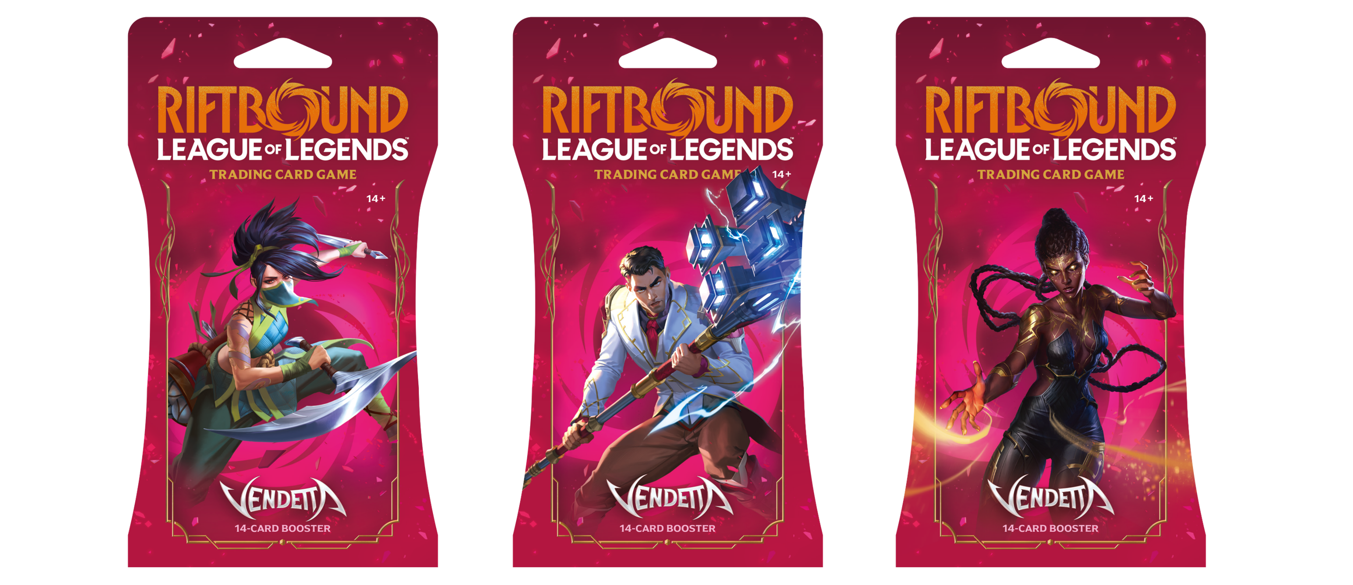 Riftbound - League of Legends Trading Card Game: Vendetta Sleeved Booster (1 Sleeved Booster per Order) - Styles May Vary price history on PriceWatchPro