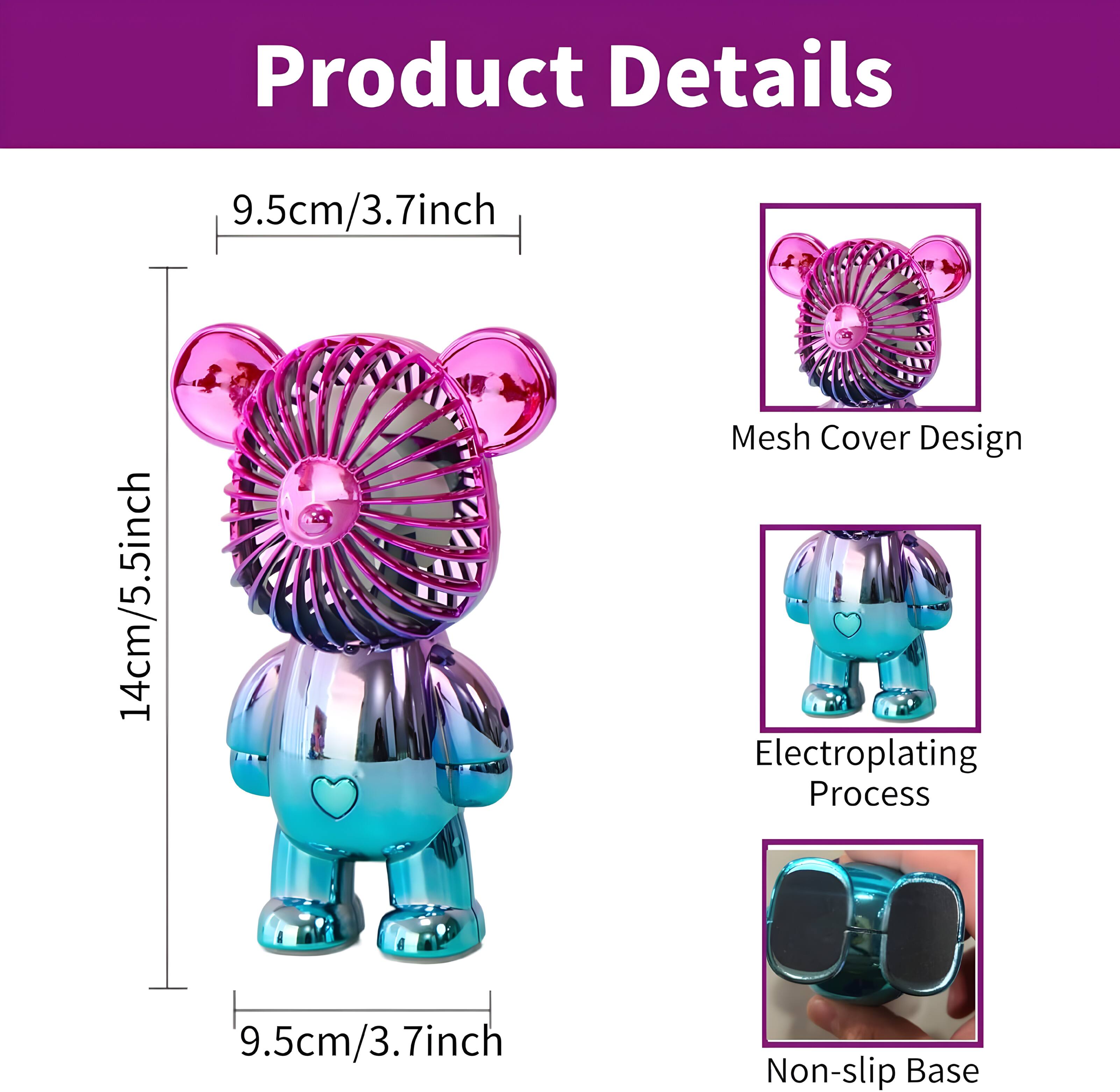 Product Details

- 9.5cm/3.7inch
- 14cm/5.5inch
- Mesh Cover Design
- Electroplating Process
- 9.5cm/3.7inch
- Non-slip Base