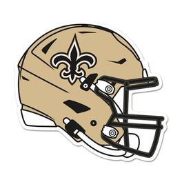WinCraft - New Orleans Saints 14" Helmet Wood Sign - Multicolor