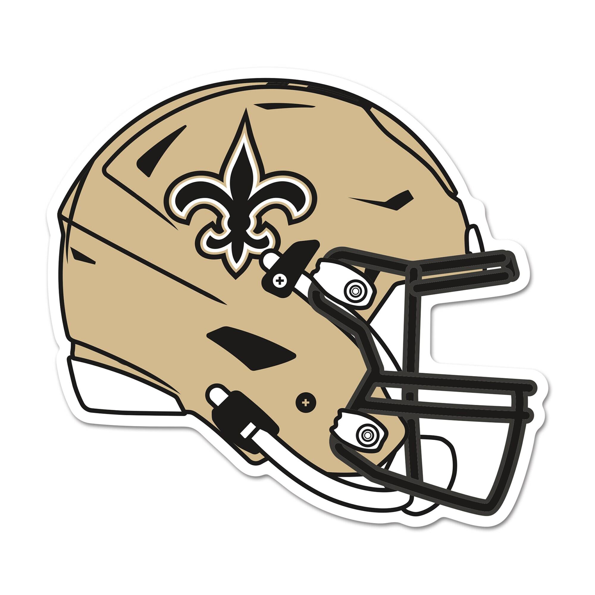 New Orleans Saints 14" Helmet Wood Sign