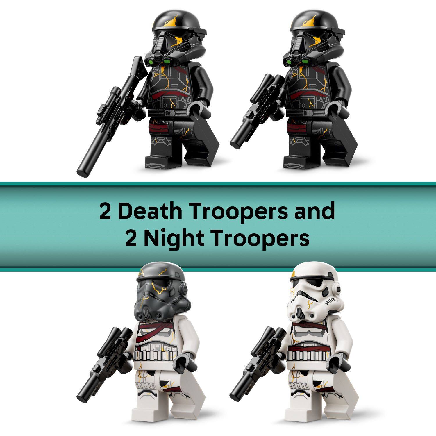 2 Death Troopers and 2 Night Troopers
