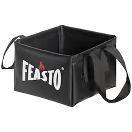 FEASTO - Collapsible Water Bucket for Grill Cleaning & Soaking, Foldable Square Dunk Tank for Indoor/Outdoor Use