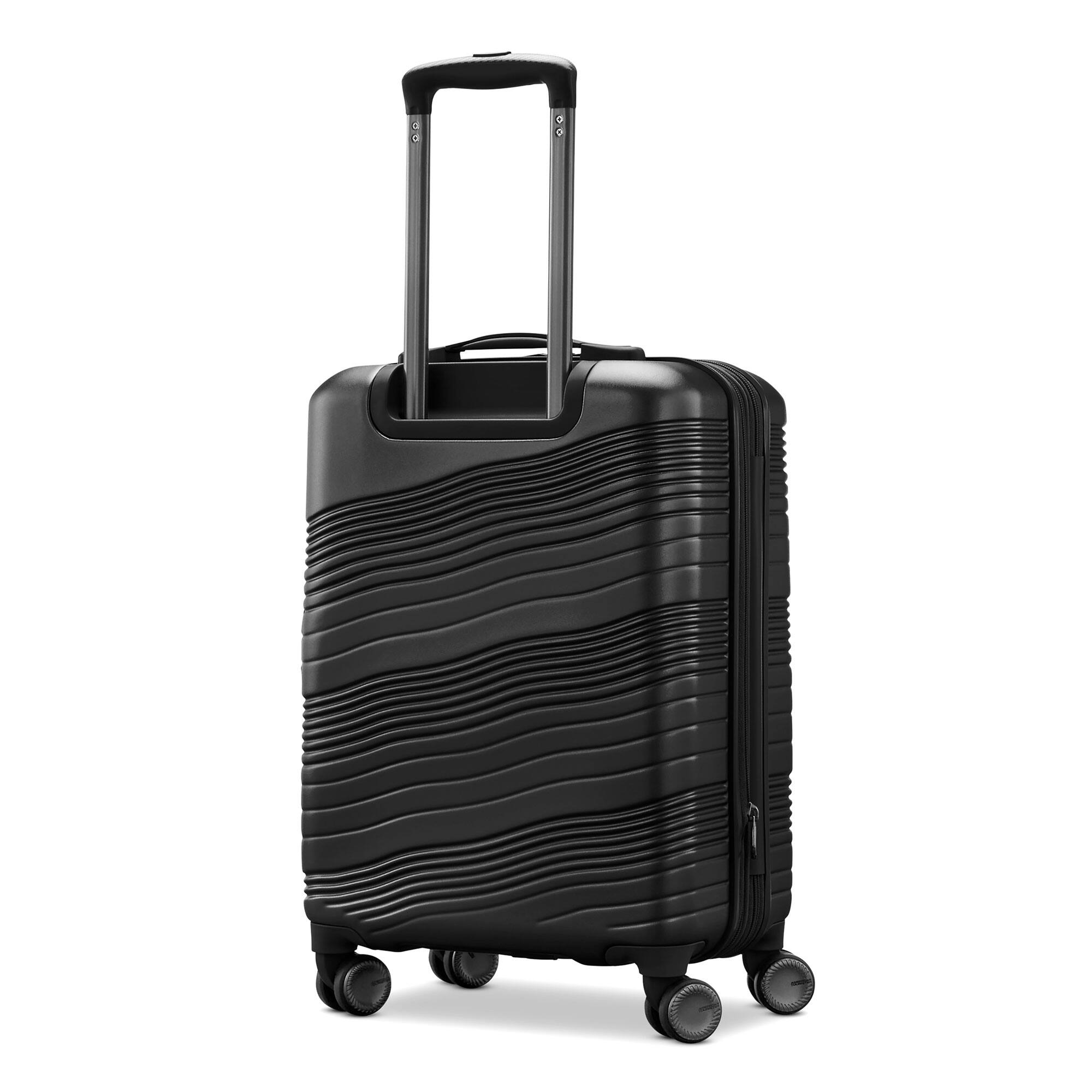 Alt View 6. American Tourister - American Tourister ColorLite II 2 Piece Hard Side Luggage Set with Wheels, Black - Black.