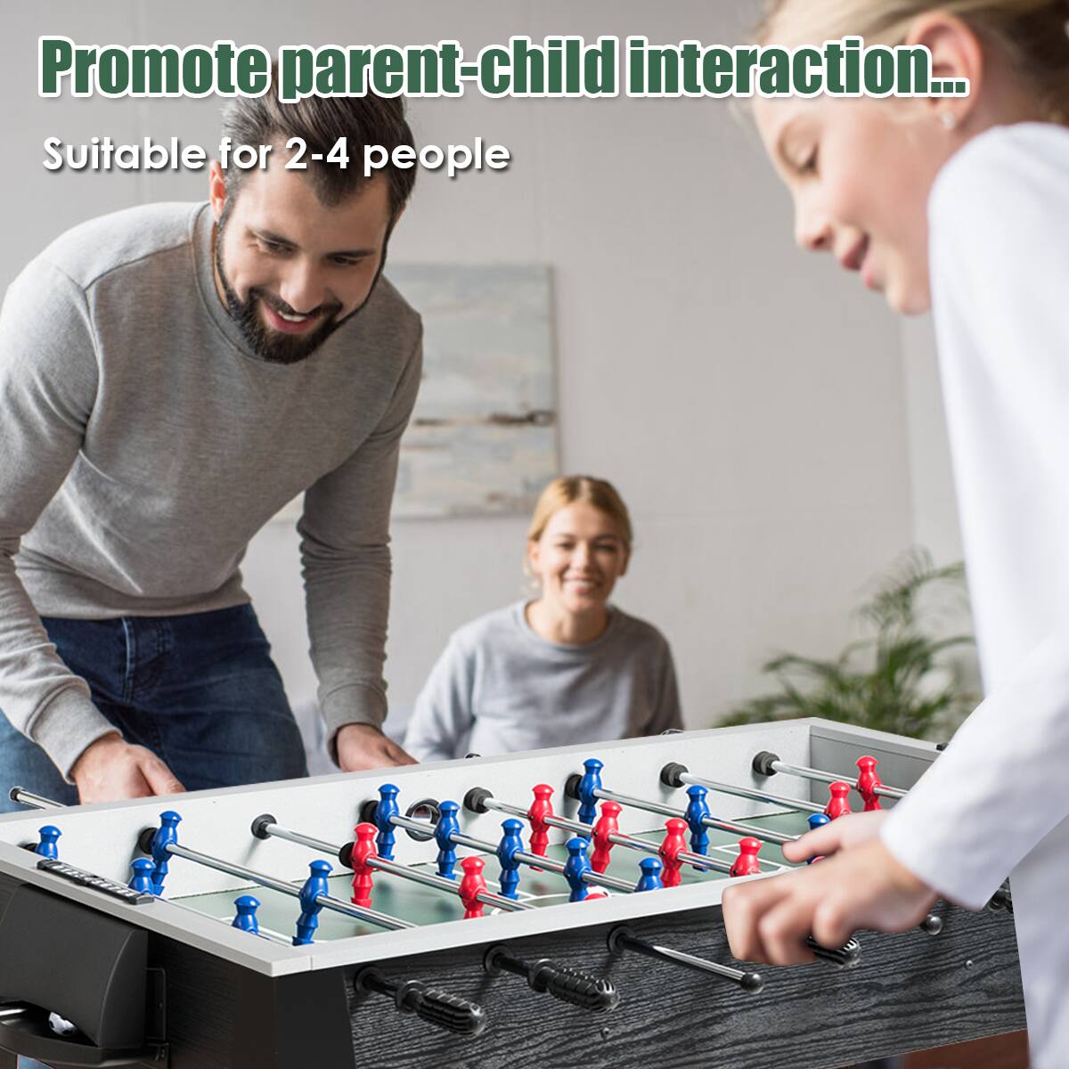 Promote parent-child interaction...  
Suitable for 2-4 people