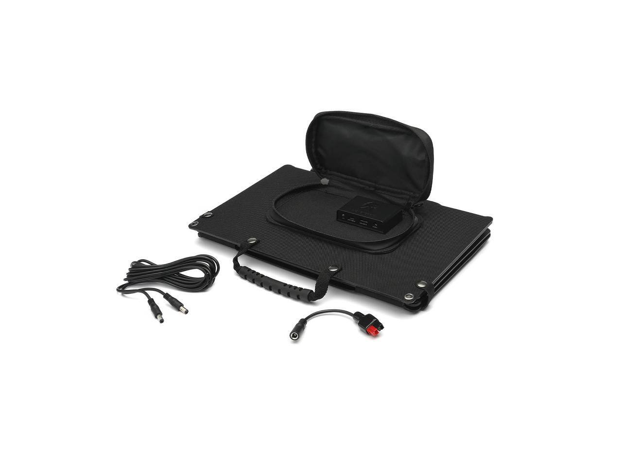 Alt View 3. Lion Energy - Lion Energy - 50W Lightweight Solar Panel (5V/9V/12V) w/ USB-A & USB-C.