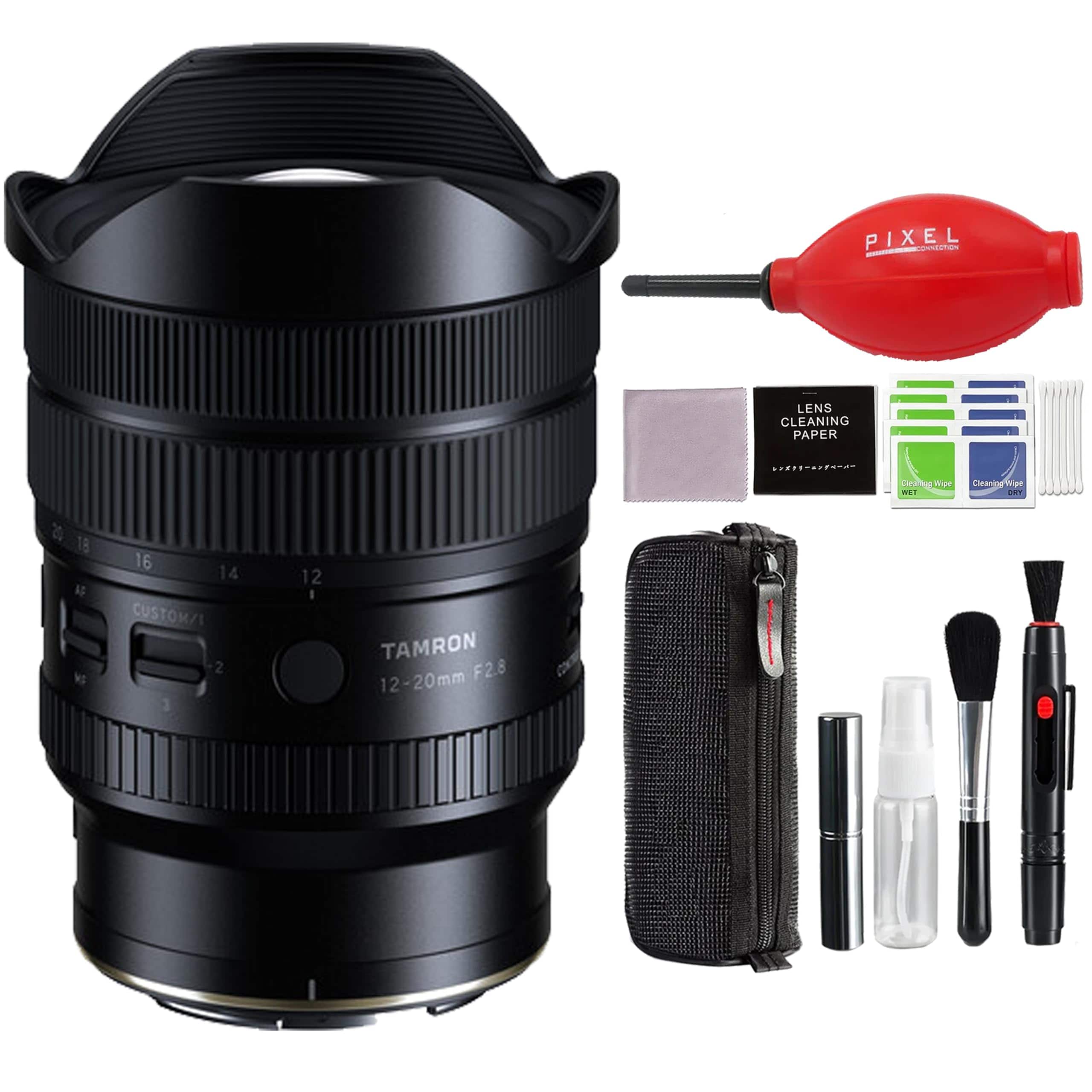 Bundle - 12-20mm f/2.8 Lens for Nikon Z with Additonal Accessories | AFA084Z700 | Tamron 12-20mm Lens - Black