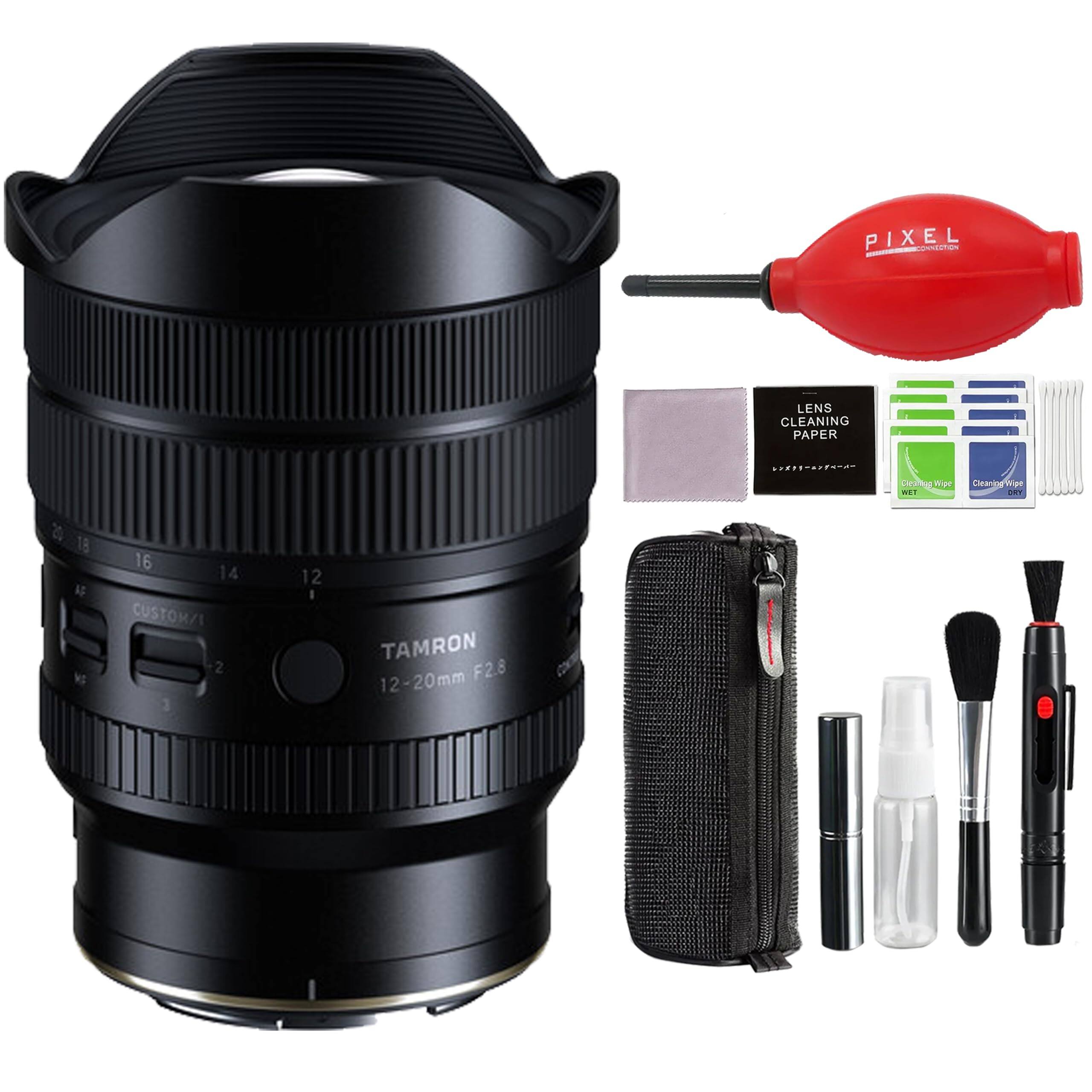 Bundle - 12-20mm f/2.8 Lens for Nikon Z with Additonal Accessories | AFA084Z700 | Tamron 12-20mm Lens - Black