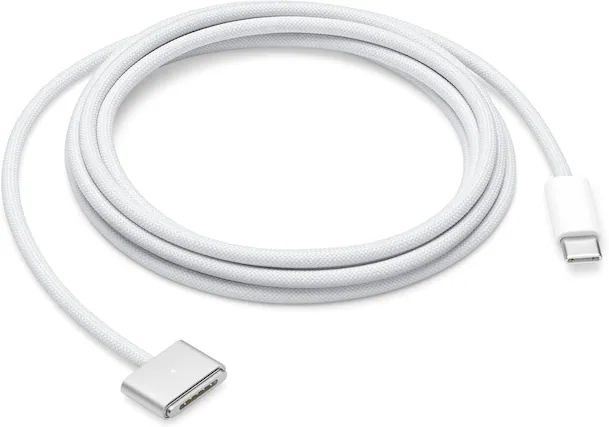 Front. Apple - USB-C to Magsafe 3 Cable (2M).
