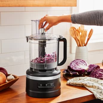 KitchenAid 13 Cup Food Processor with Work Bowl Black Matte KitchenAid 13 Cup Food Processor with Work Bowl Black Matte