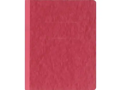 Front. Oxford - Report Cover, 2-Prong, Letter Size - Executive Red.