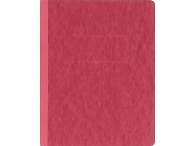 Front. Oxford - Report Cover, 2-Prong, Letter Size - Executive Red.