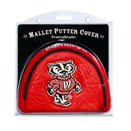 Team Golf - Wisconsin Badgers Team Mallet Putter Cover - Multicolor