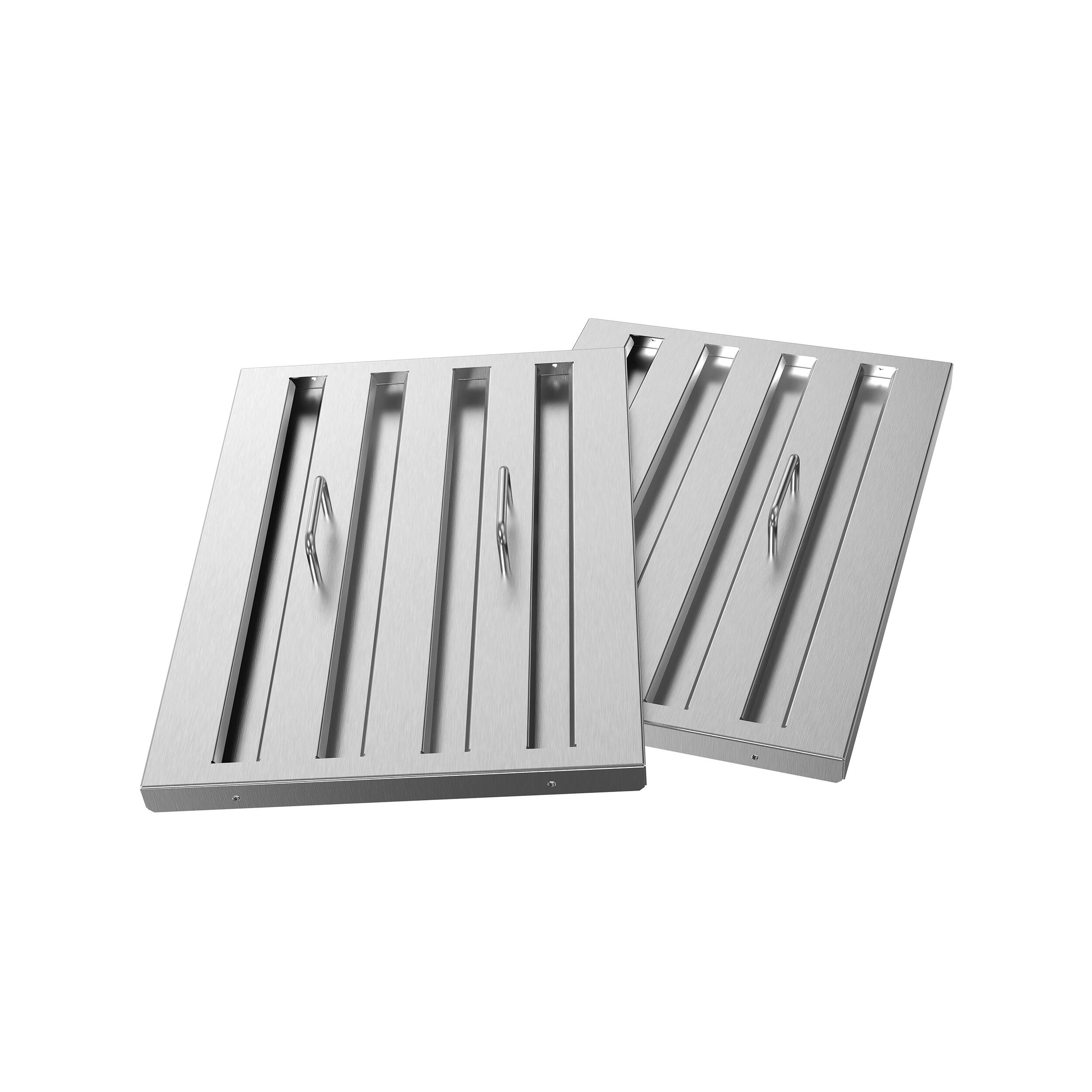 Alt View 5. Forno Appliances - Venezia 36" Wall-Mounted Range Hood with Touch Controls and Baffle Filters - Stainless Steel.