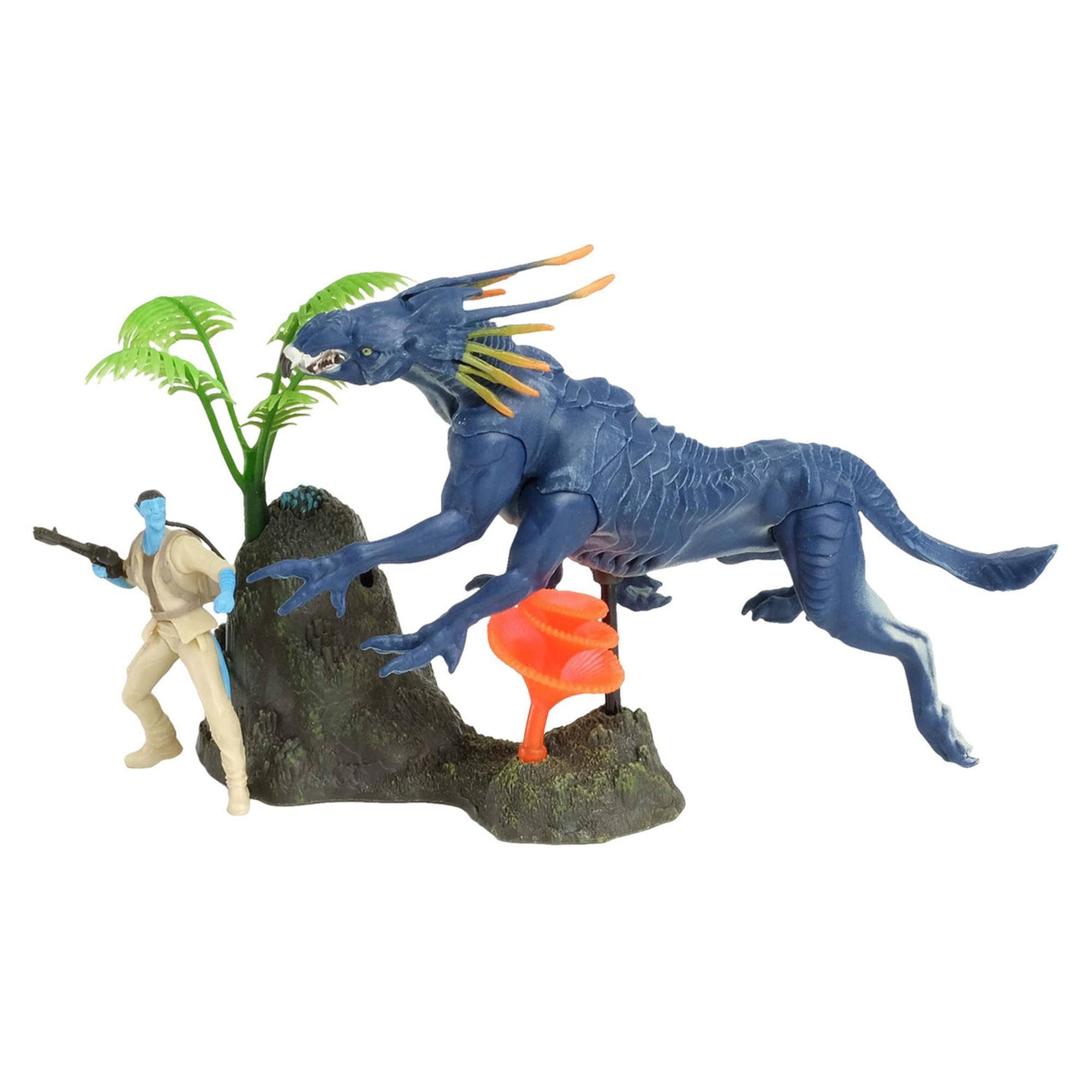Alt View 10. McFarlane Toys - Avatar World of Pandora Figure Set | Jake Vs. Thanator - Multi-Colored.