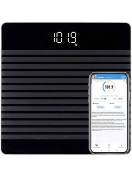 The Best Inks - Anti - Slip Digital Bathroom Scale Body Weight, High Accuracy Assured by Weighing Professional Since 2001, BMI - Smart Scale