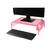 Left. Mind Reader - Mesh Monitor Stand - Pink.