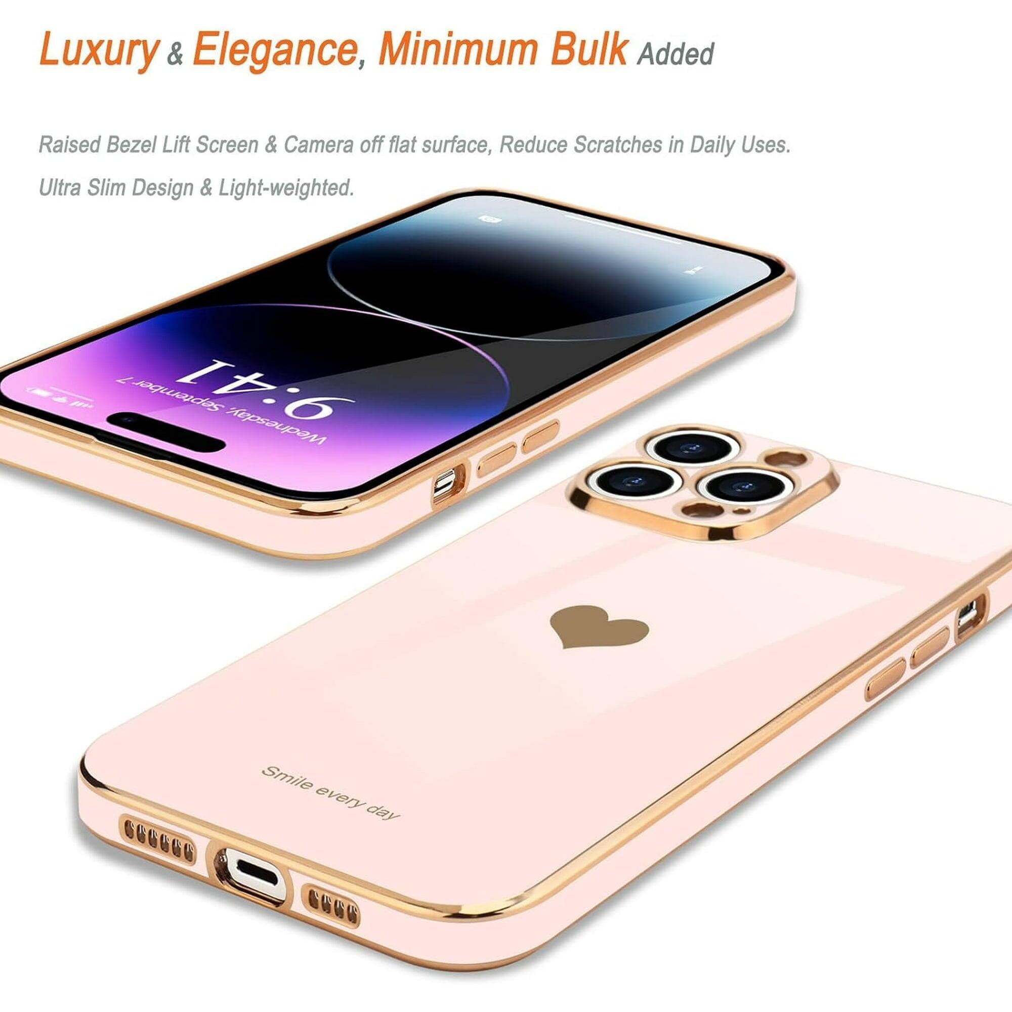 Luxury & Elegance, Minimum Bulk Added
Raised Bezel Lift Screen & Camera off flat surface, Reduce Scratches in Daily Uses.
Ultra Slim Design & Light-weighted.
Smile every day