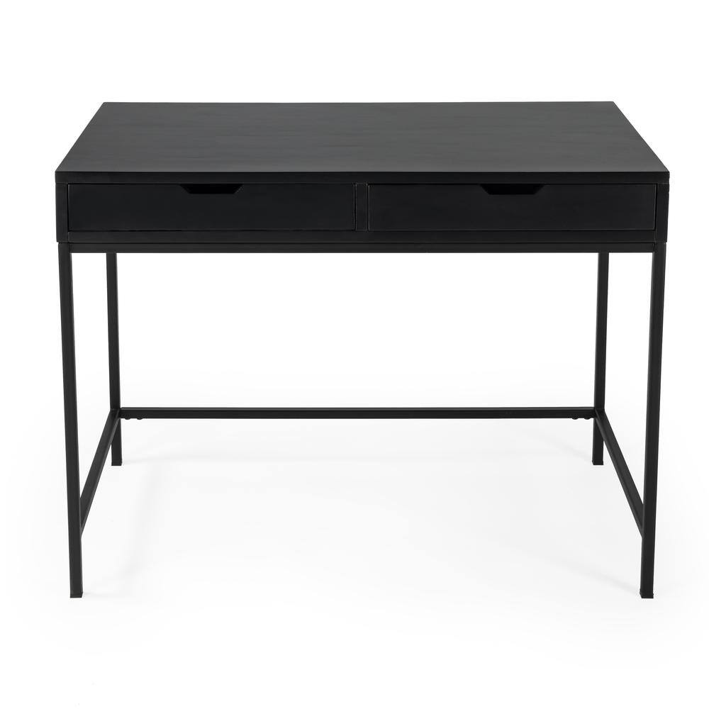 Alt View 1. Butler Specialty - Belka Desk with Drawers - Black.
