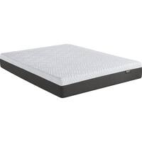Beautyrest - 800-X10 10-inch Medium Hybrid Mattress in a Box-Twin - White - Front_Zoom
