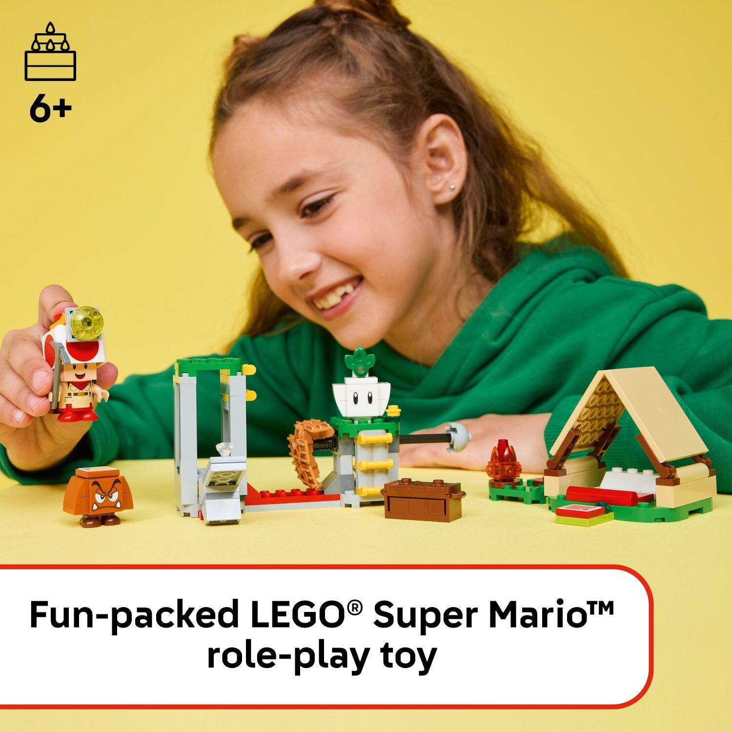 6+ Fun-packed LEGO Super MarioTM role-play toy