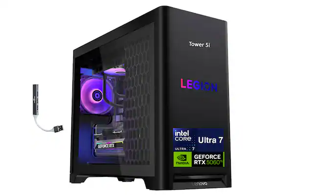 Tower 5i
LEGION
intel CORE Ultra 7
GEFORCE RTX 5060T
Lenovo