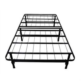 Hivvago - King size Metal Platform Bed Frame - Black