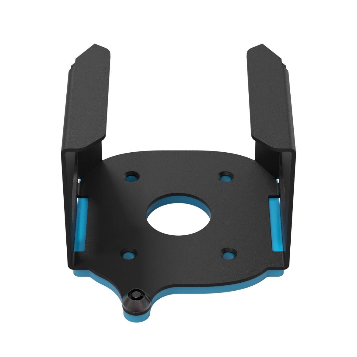 Alt View 4. RackSolutions - RackSolutions Secure Wall Mount H07 for HP ThunderBolt G4 Docking Station - Black.