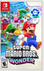 NINTENDO SWITCH. SUPER MARIO BROS. WONDER. EVERYONE E ESRB.