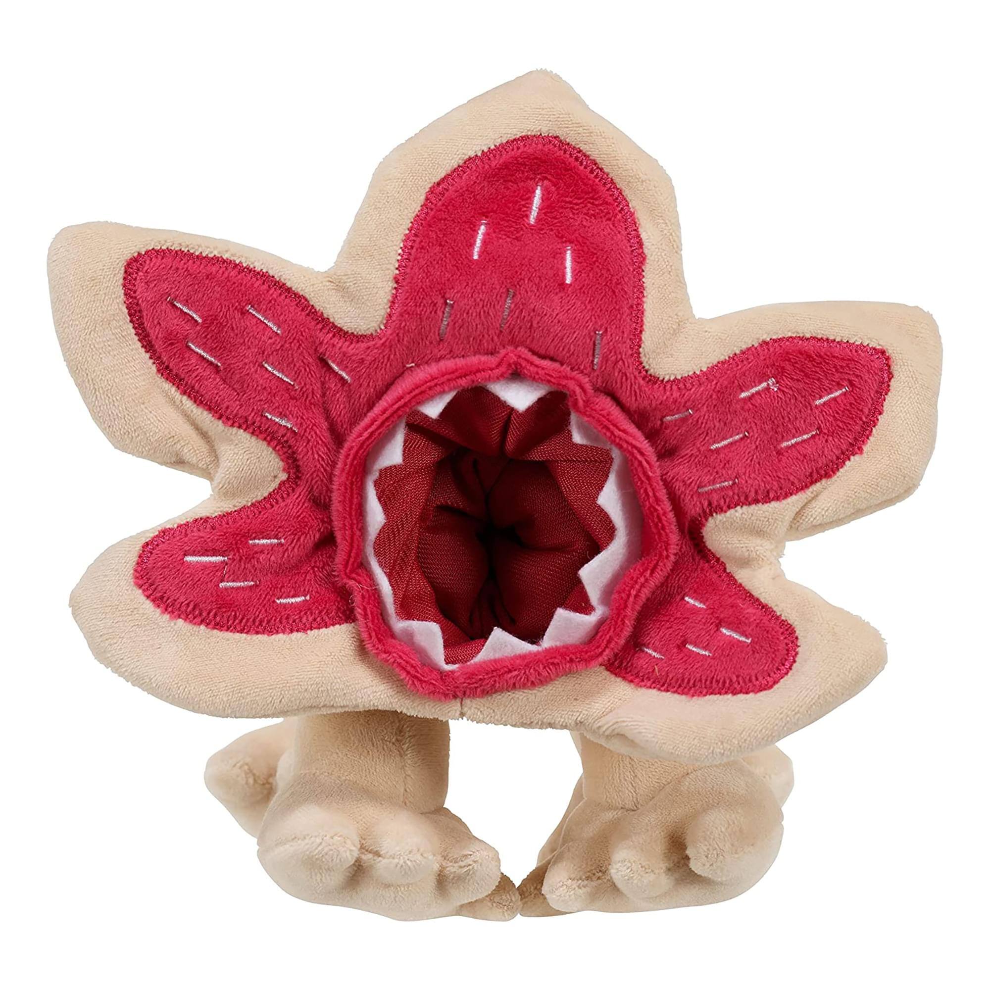 Front. Bandai - Stranger Things 8 Inch Stylized Plush | Demo Dog - Red.