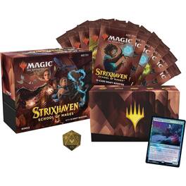 Wizards of The Coast - Magic: The Gathering TCG: Strixhaven School Of Mages Bundle