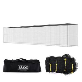 VEVOR - 70x12x14FT Baseball Batting Net, Professional Softball Baseball Batting Hitting Training Net, Portable Pitching Cage Net - Black