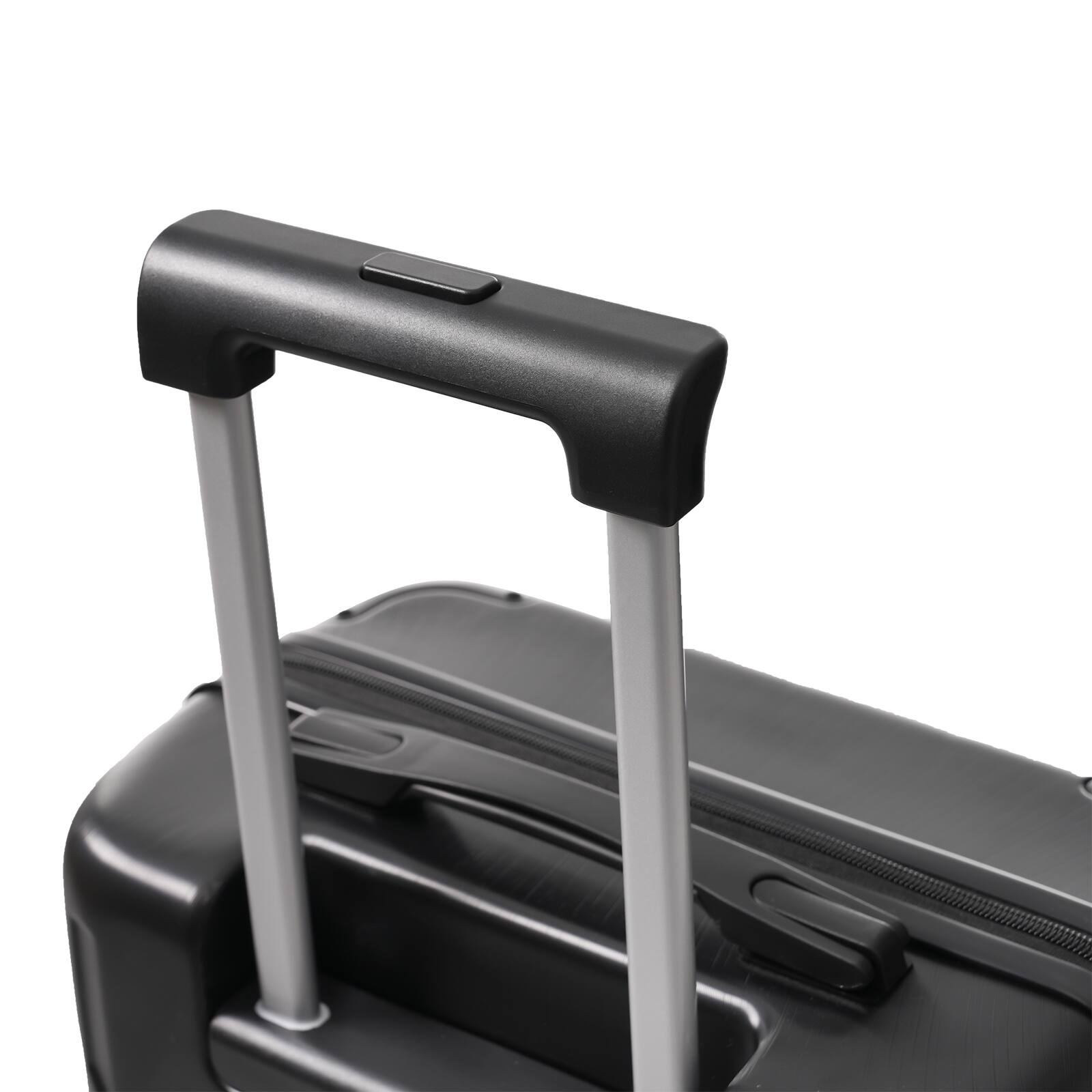 Alt View 6. Loheer - Loheer 20-Inch Hardshell Carry-On Luggage Lightweight ABS Black Spinner Suitcase with TSA Lock and Packing Cubes - Black.