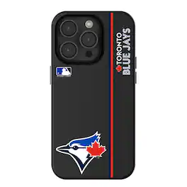 Keyscaper - MLB - Toronto Blue Jays iPhone Magnetic Bump Case - 13 - Black