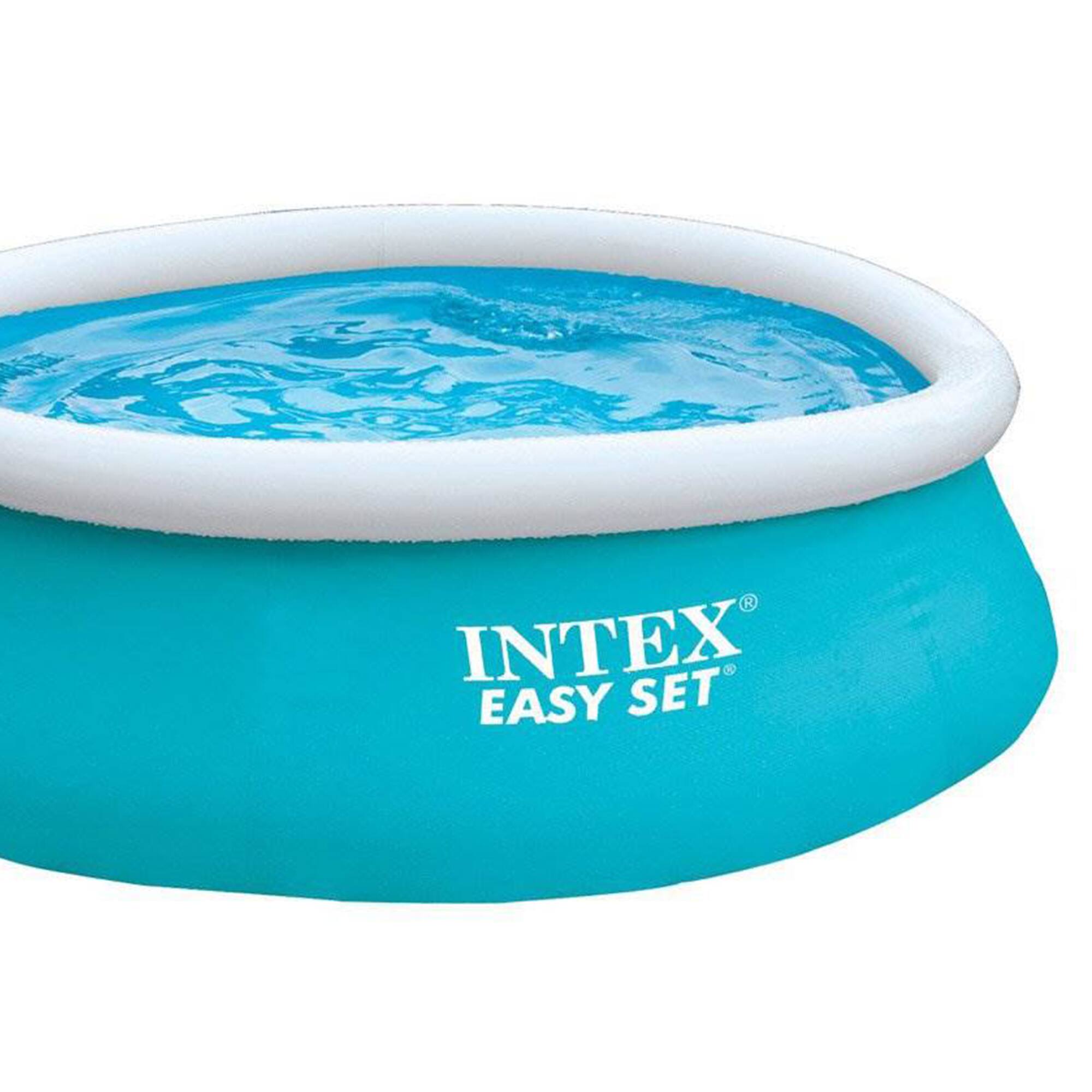 Alt View 14. Intex - 6ft x 20in Easy Set Inflatable Outdoor Kids Swimming Pool - Multi.