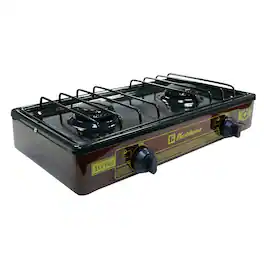 Koblenz - Outdoor 2-Burner Gas Stove Top Great for Camping and Tailgating