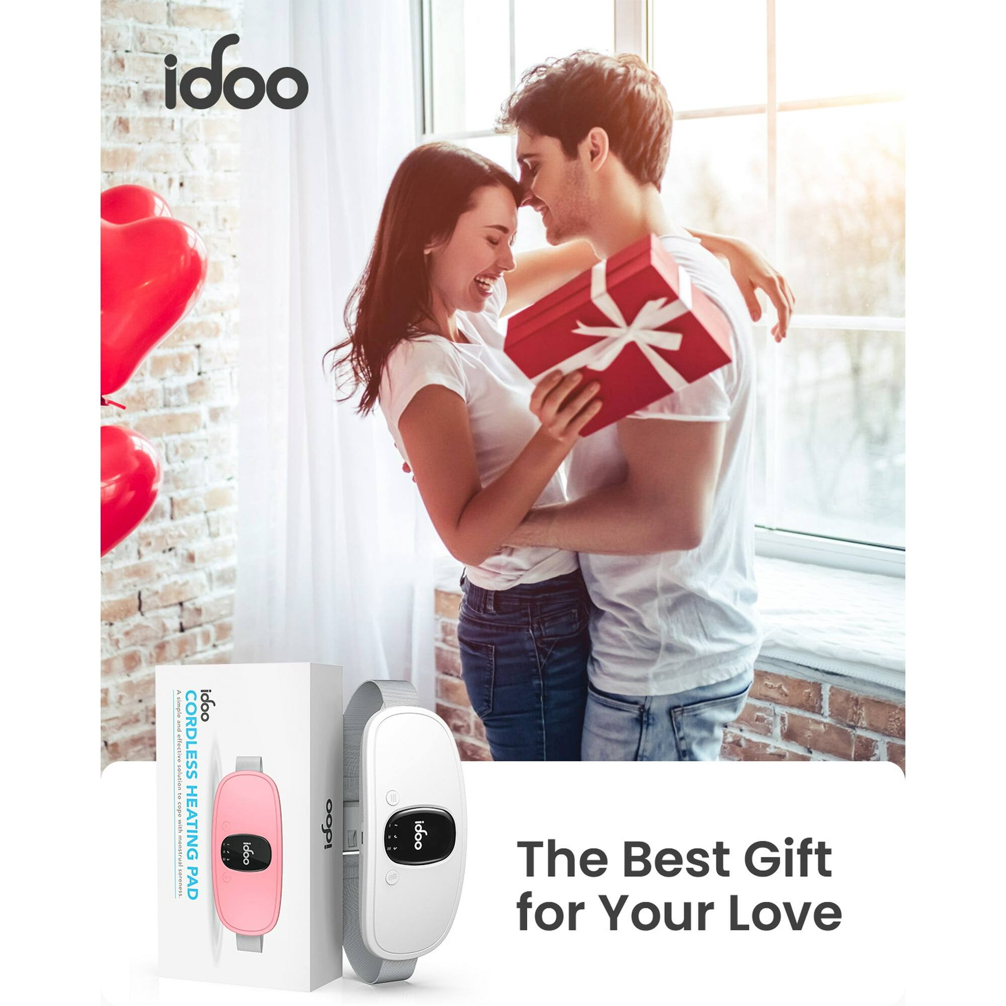 idoo idoo I fams CORDLESS - us I | HEATING I PAD doo Iidoo idoo The Best Gift for Your Love