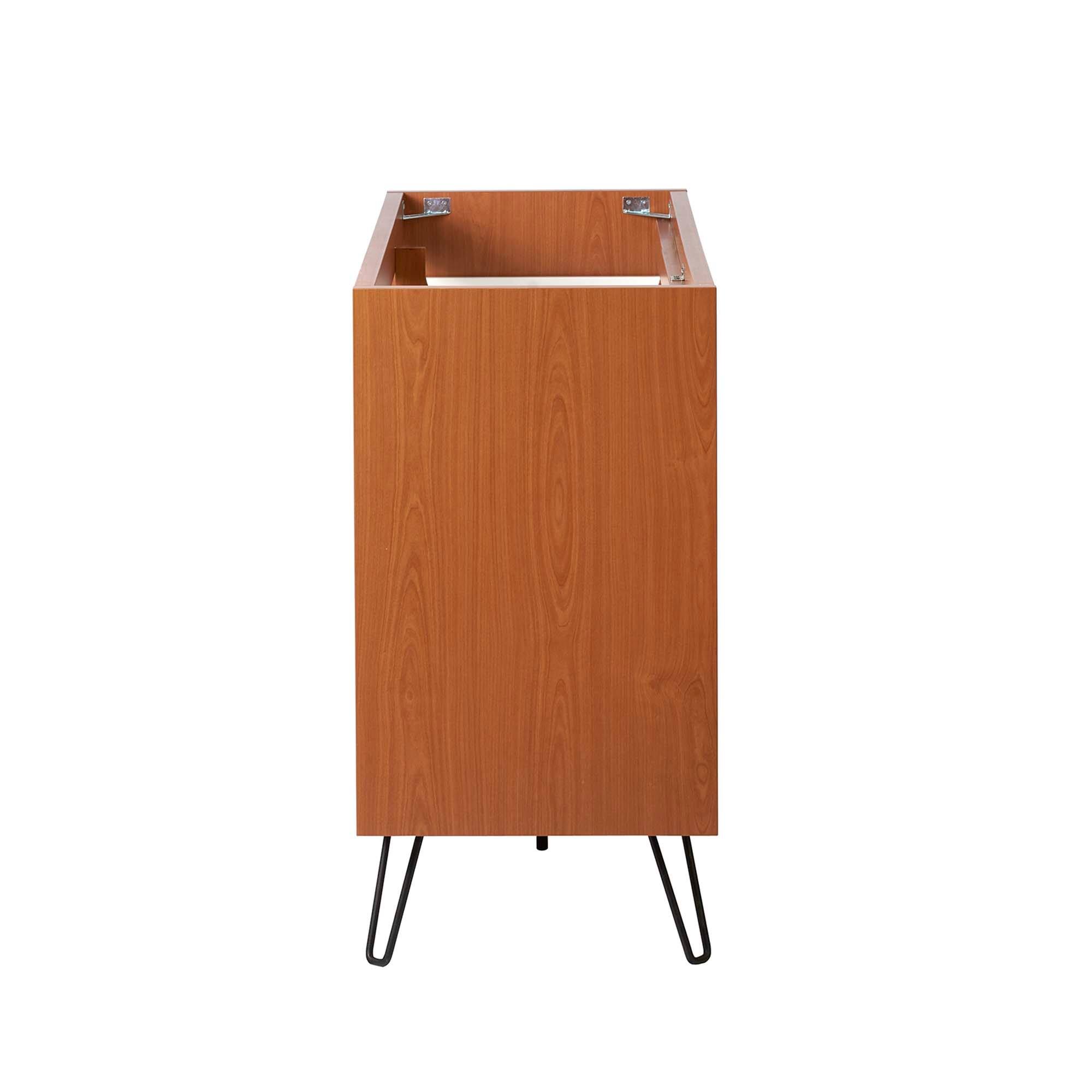 Alt View 1. Modway - Energize Bathroom Cabinet Basin Not Included - Cherry White.
