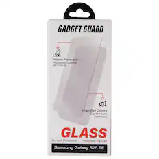 GADGET GUARD. Impact Protection Protection Contre les Chocs High Def Clarity Clarté Haute Définition GLASS Screen Protector Protecteur D'écran Samsung Galaxy S25 FE