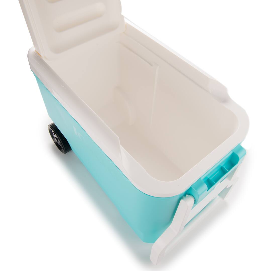 Alt View 5. Igloo - IGLOO Wheelie Cool 38 Qt Cooler, Aqua Marine - Aqua Marine.
