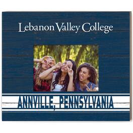 Jardine - Lebanon Valley College 11'' x 13'' Team Spirit Scholastic Picture Frame - Navy