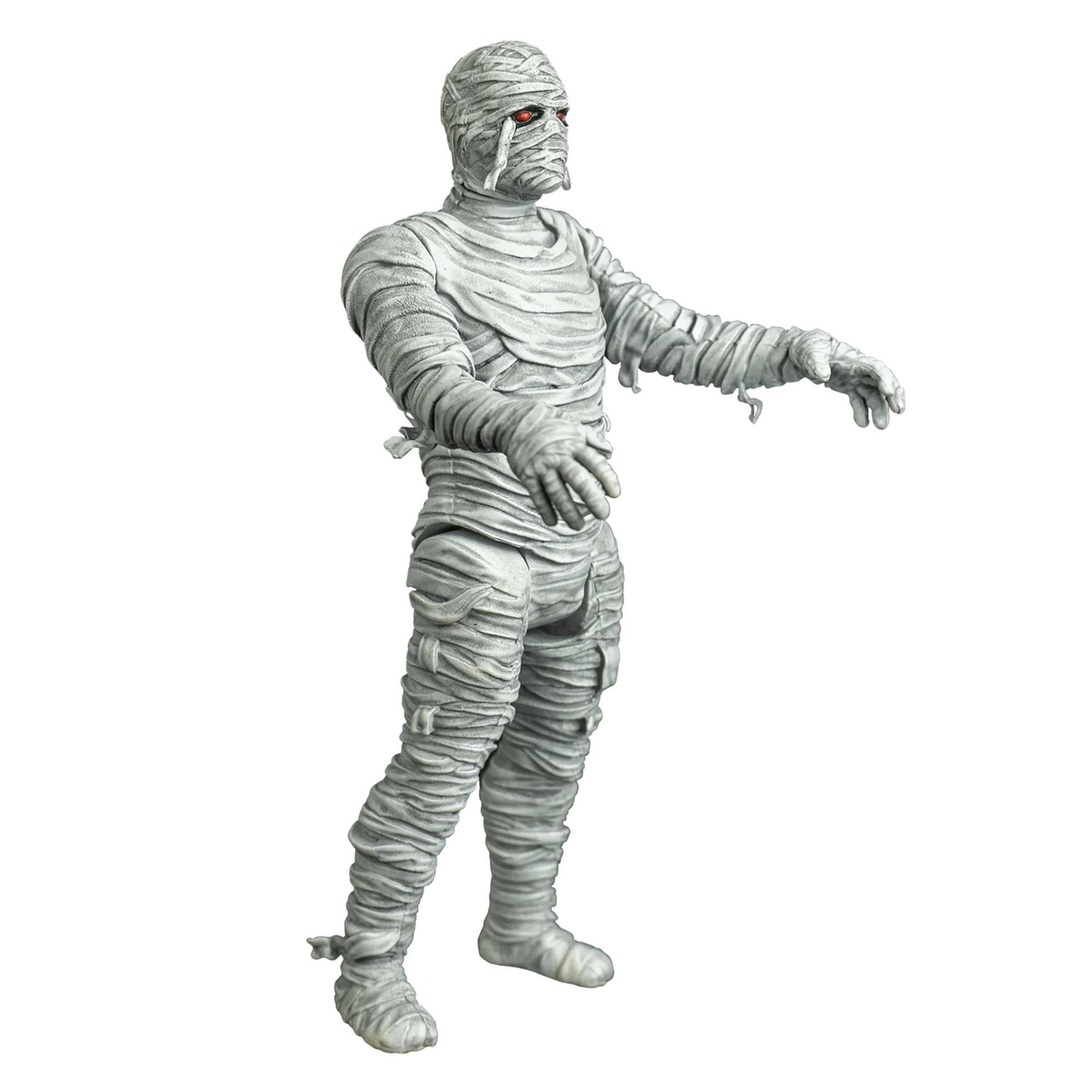 Alt View 3. Trick or Treat Studios - Goosebumps 5 Inch Action Figure | Mummy - White.