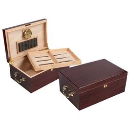 Prestige - The Michelangelo Cigar Humidors - Rich Dark Cherry Finish