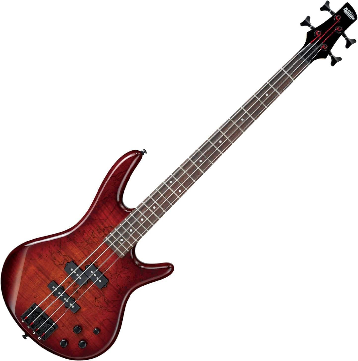 Ibanez - GSR200 GIO 4-String Electric Bass Guitar - Charcoal Brown Burst