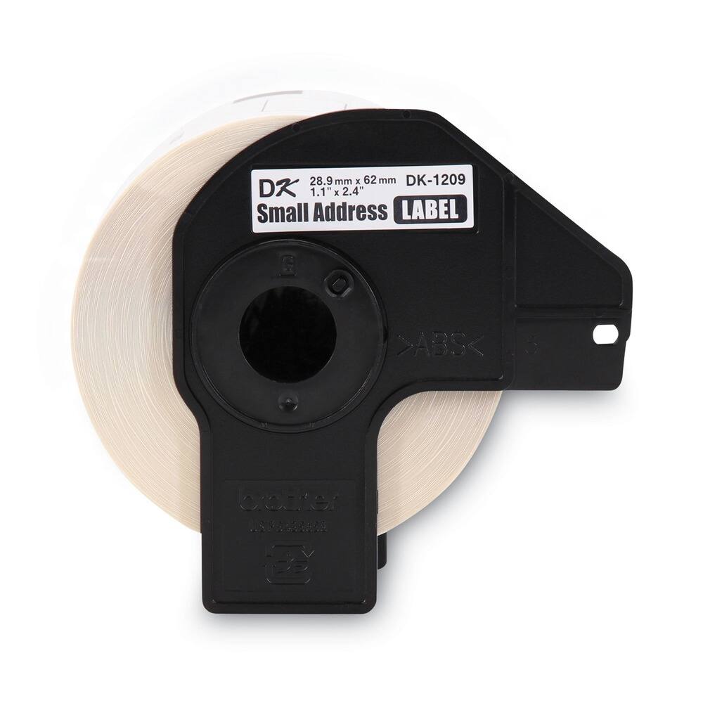 28.9 mm x 62 mm  
1.1" x 2.4"  
DK-1209  
Small Address LABEL  
>ABS<  
a counter  
NOR