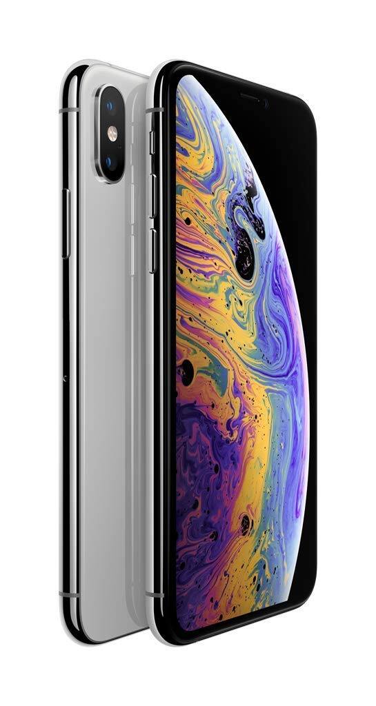 Left. Apple - iPhone XS A1920 (Fully Unlocked) 64GB - Silver.