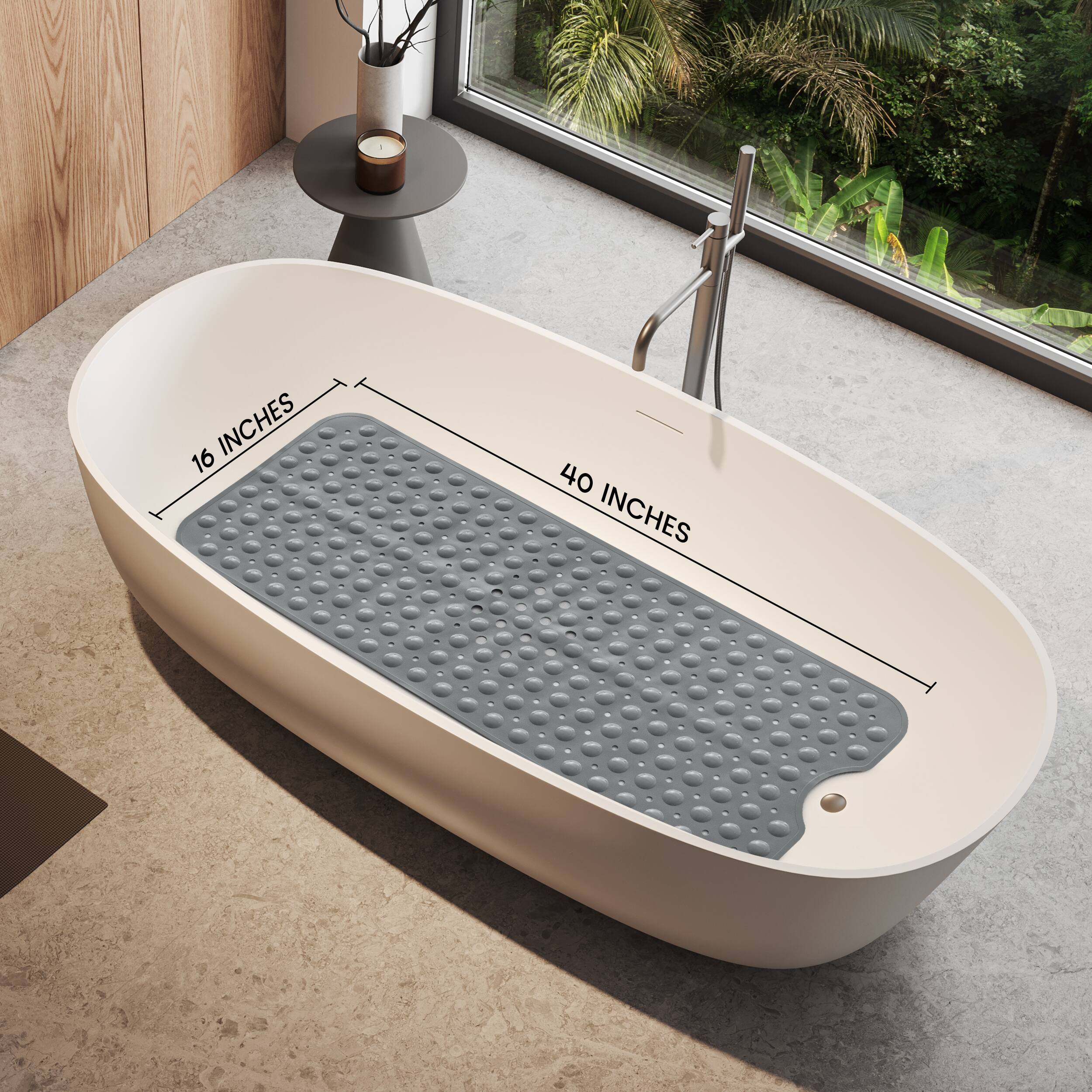 16 INCHES  
40 INCHES