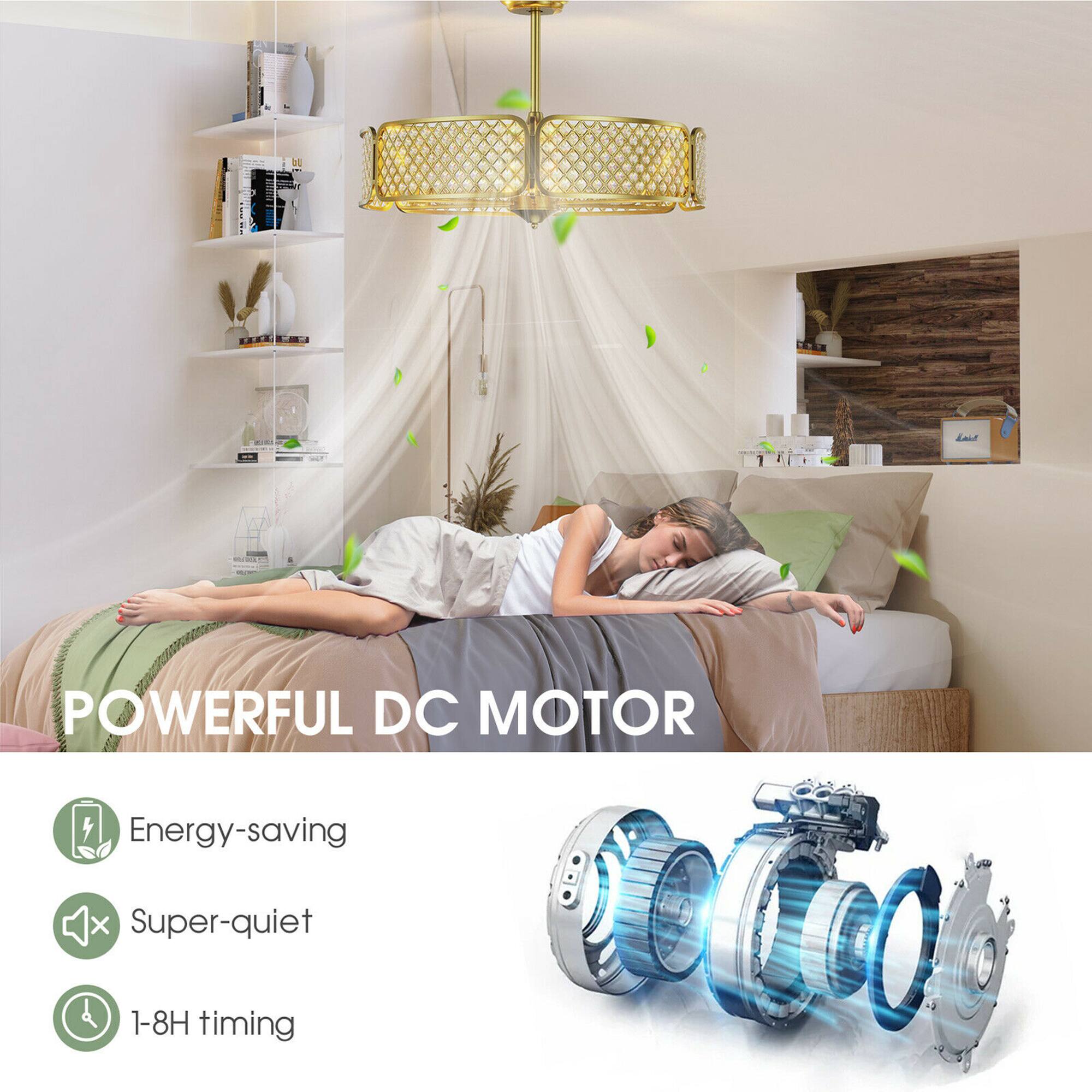 POWERFUL DC MOTOR

- Energy-saving
- Super-quiet
- 1-8H timing